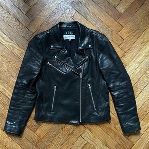 VEDA X Reformation “Bad” Leather Jacket